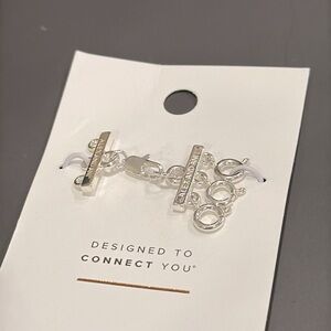 Alex and Ani Silver Necklace Connector Closure